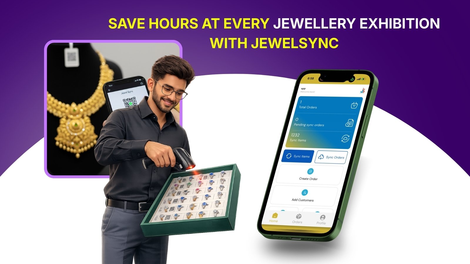 How JewelSync Expo App Saves Hours at Jewellery Exhibitions Like IIJS & Boosts Order Accuracy