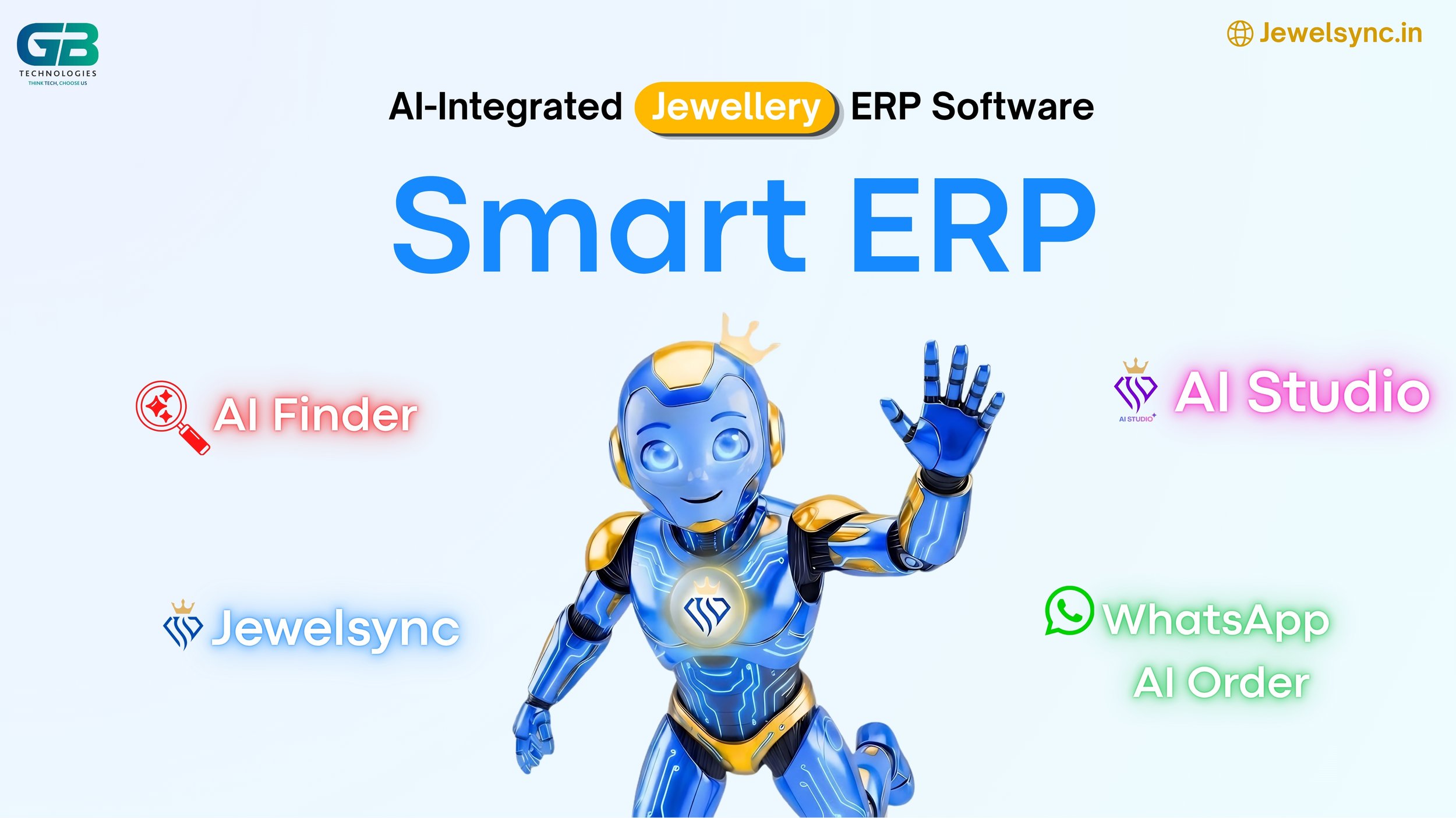 AI-Integrated Jewellery ERP Software: How JewelSync Brings AI Directly Into Your Business Operations